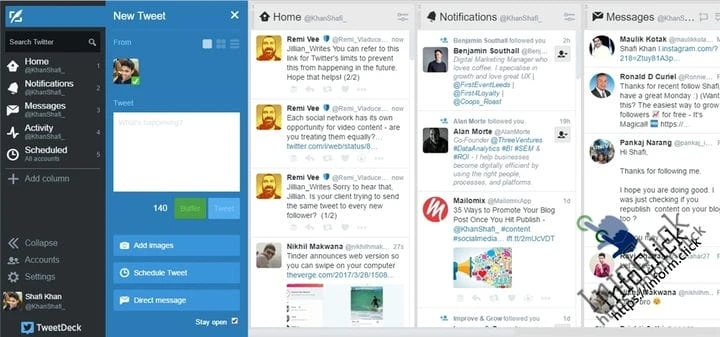 Tweetdeck для твиттера